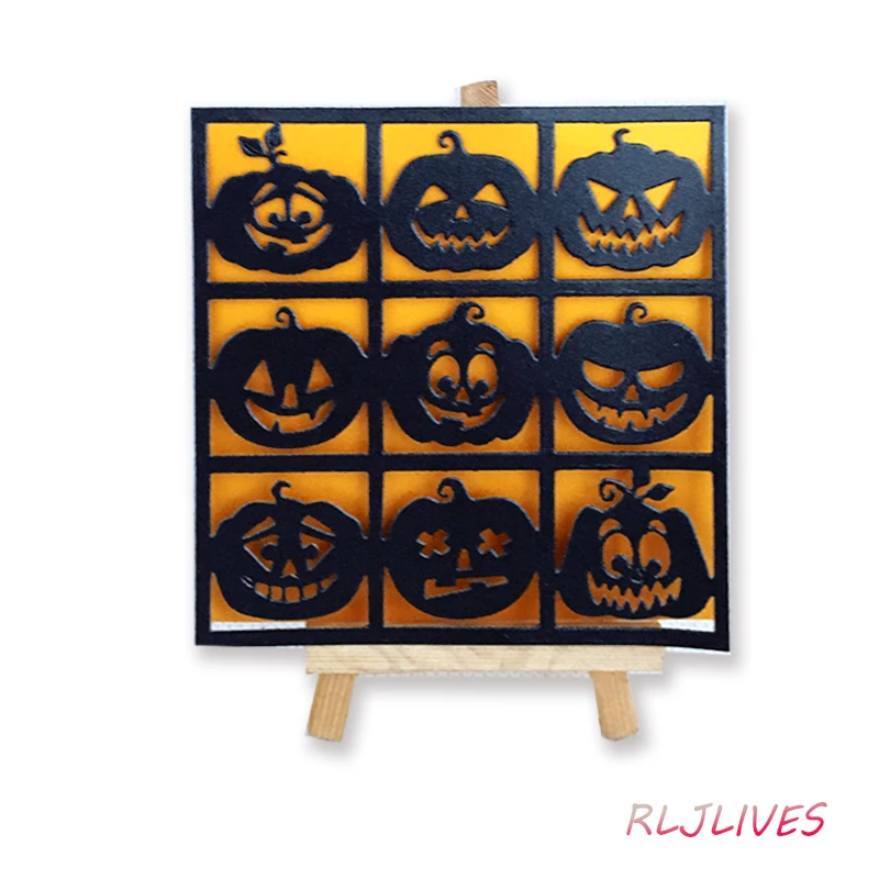 

RLJLIVES Halloween Metal Cutting Dies Stencils for DIY Scrapbooking album Decorative Embossing DIY Paper Cards