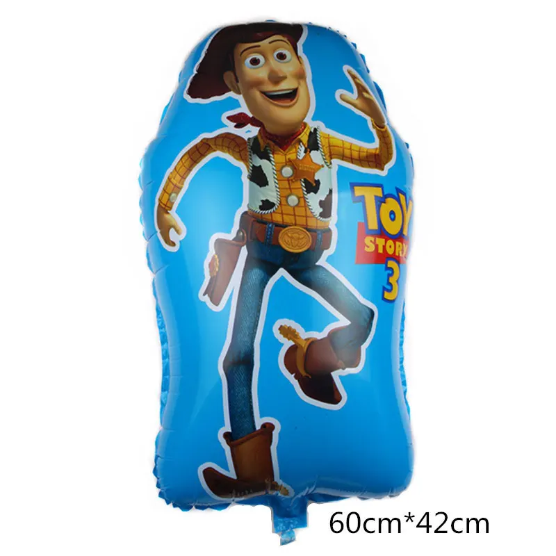 balloonA-1pcs Игрушка "Дисней" История тематические тарелки чашки, ребенок, душ скатерть салфетки флаги украшения мальчиков сувениры посуда набор для дня рождения баннер - Цвет: balloonA-1pcs
