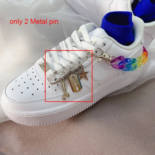 DIY Shoes Decorations Buckle Chains For 