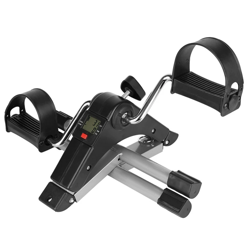Портативный складной тренажер для рук и ног с цифровым ЖК-дисплеем домашний внутренний Мини Велотренажер регулируемый