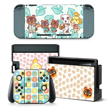 

Lovely Full Cover Vinyl Screen Skins Animal Crossing Protector Stickers Decal Cover for Nintendo Nintend Switch NS/Lite Console