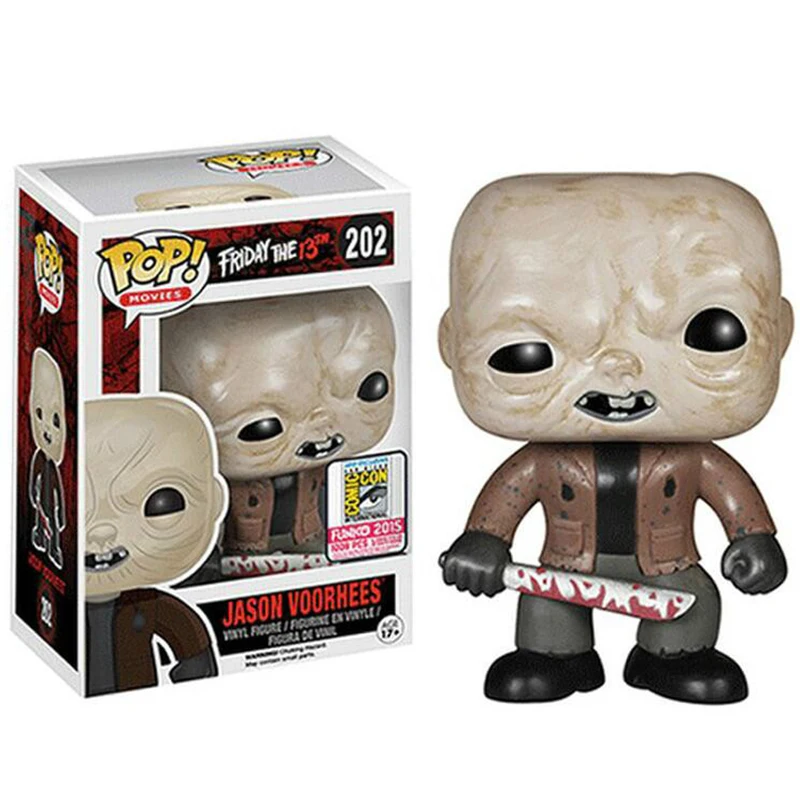 

FUNKO POP Friday the 13th Movie Vinyl Figure #202 Jason Voorhees Collection Action Figure Toys Christmas Gifts for Children