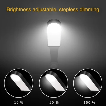 

Reading Bedroom Clip On Adjustable Home Office Eye Protection LED Table Lamp For Student Touch Control USB Rechargeable Learning