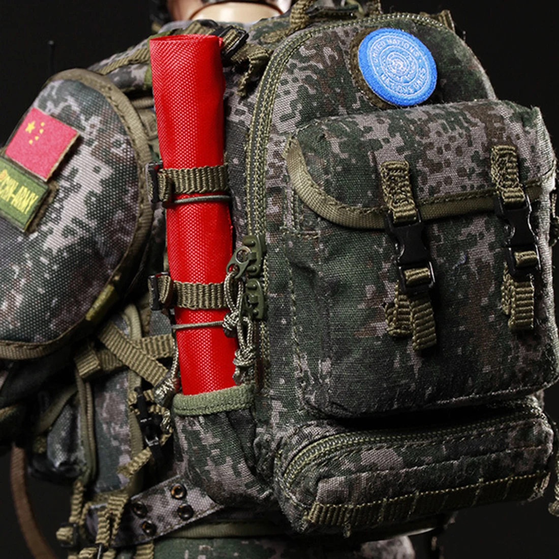 30 см 1/6 игрушечная фигурка китайский военный Солдат модель синий шлем воины