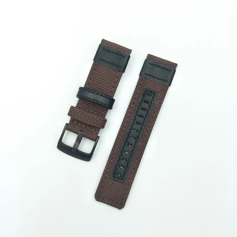 Сменный ремешок для наручных часов Ремешок для Suunto 9 Baro нейлоновый кожаный джип браслет ремешок для Suunto Spartan Baro спортивный ремешок - Цвет ремешка: Brown