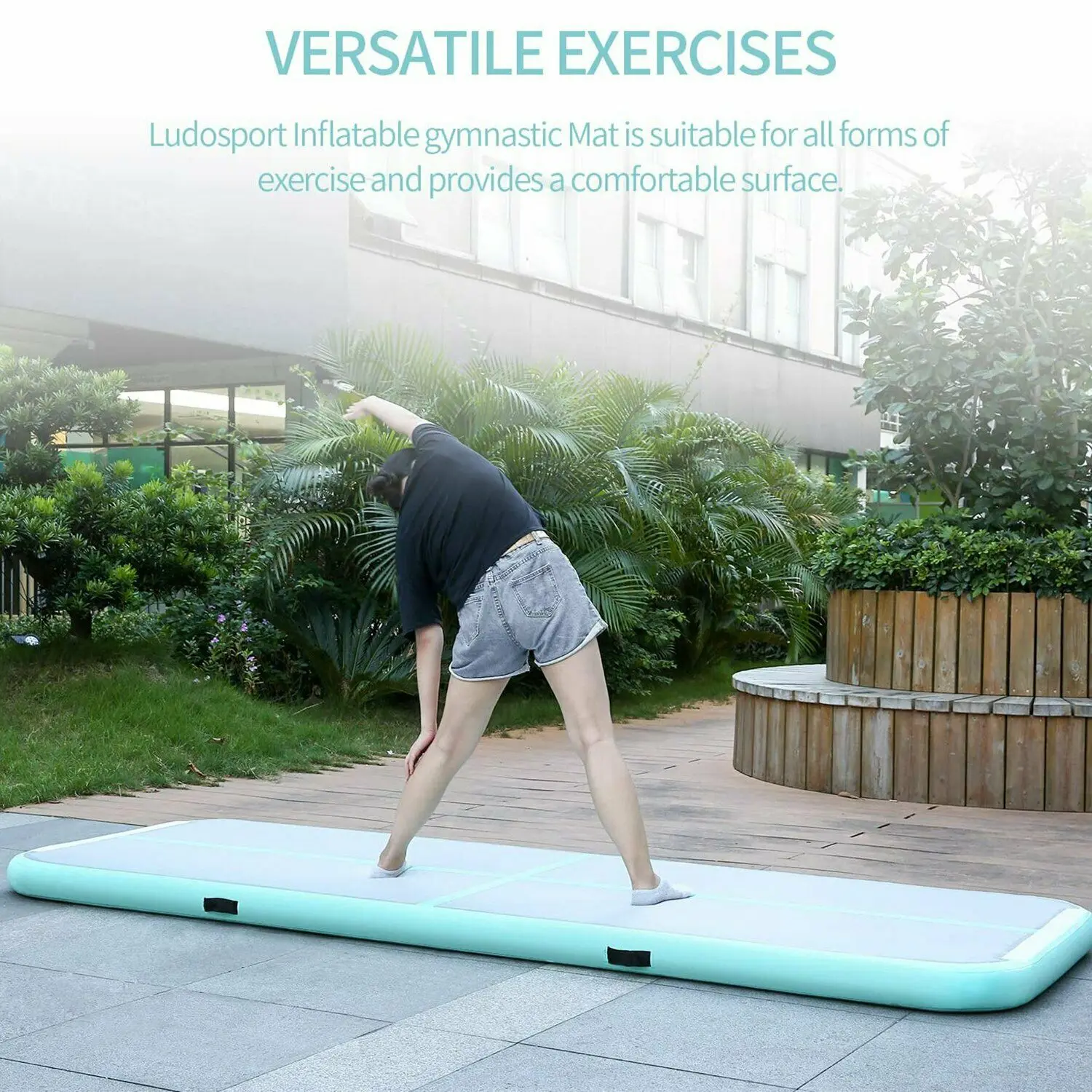 Promotion ! Free Shipping Inflatable Airtrack With Pump Big Size 8-10m Air Track Mats For Gym Home Use Floor | Игрушки и хобби
