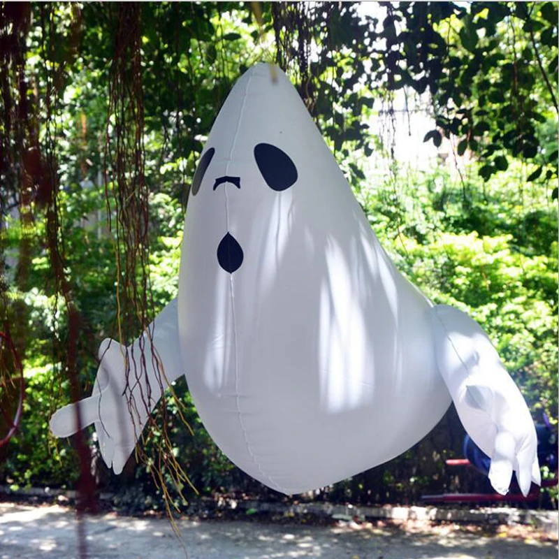 Inflatable Toys Halloween Decorations Scary Blow up Inflatable Spooky White Ghost Indoor Outdoor Yard Lawn Party Prop Decoration