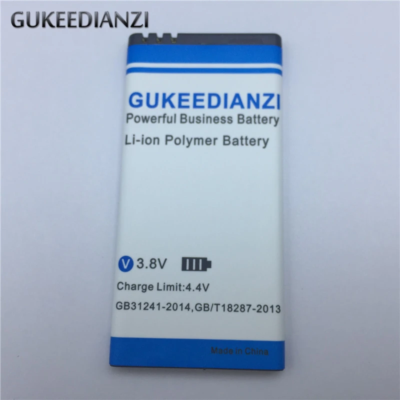 

GUKEEDIANZI Mobile Phone Battery BV-T5A For Nokia Lumia 730 735 738 Superman RM 1038 RM 1040 2220mAh Replacement Batteries