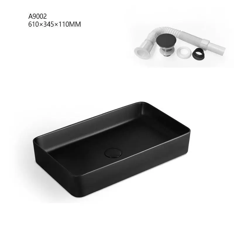Number 20 Para Black Salle Bain Waschtisch Umywalka Banyo туалетный столик для ванной комнаты Bacia De Lavagem Pia Lavabo Cuba Banheiro раковина умывальник - Цвет: Number 20