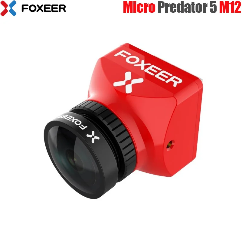 

Foxeer Predator V5 Micro Full Case M8 1000TVL FPV Camera OSD 16:9 4:3 PAL NTSC Switchable 1.7mm Lens 4ms WDR FPV Racing Drone