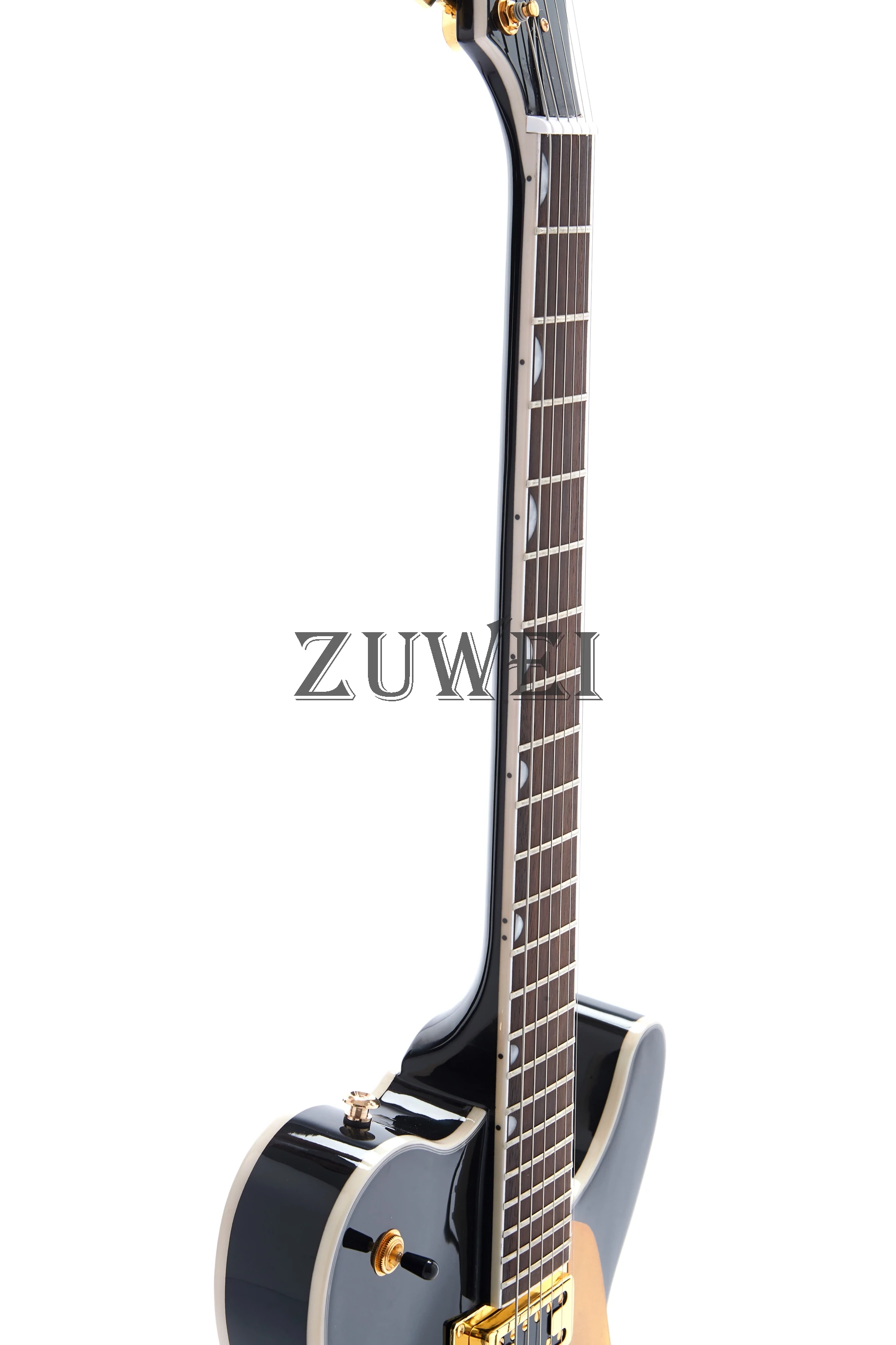 TL Электрогитара Custom Shop Полу полый корпус золотой Аппаратный набор В Стыке