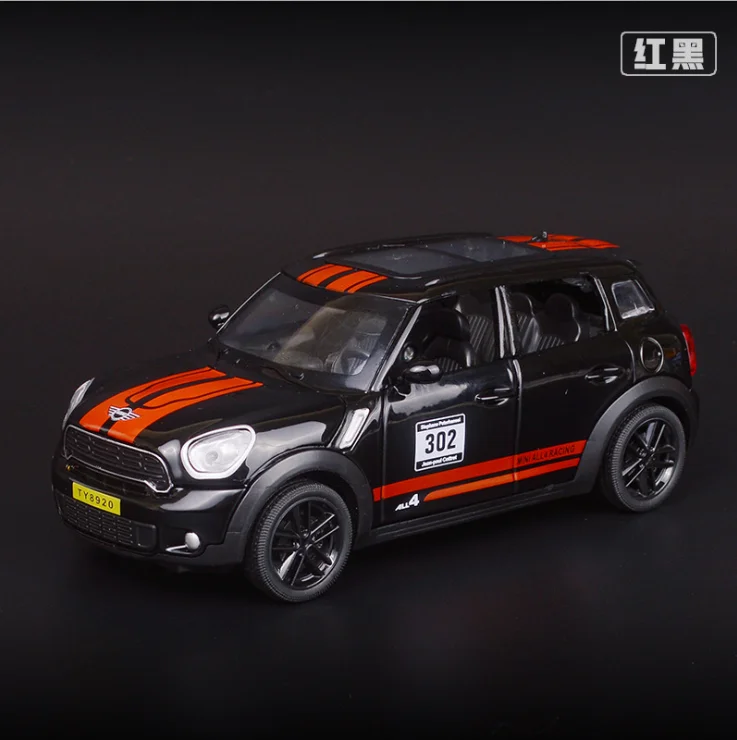 

1: 32 alloy car model simulation Mini children's acousto optic return force toy car model birthday gift