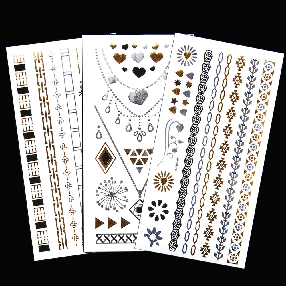 10x20, 3 шт., вечерние, сделай сам, набор для макияжа, Временные татуировки, наклейки для вечерние, сделай сам, декорация, поддельные украшения для летних мероприятий, вечерние