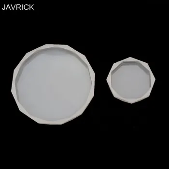 

2Pcs DIY Cup Mat Silicone Mold Epoxy UV Resin Molds Coaster Base Jewelry Making