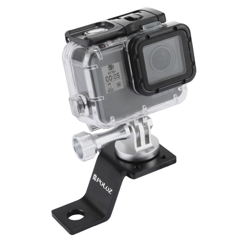 ABKT-Puluz для Hero Mount из алюминиевого сплава для мотоцикла с фиксированным держателем+ адаптер для штатива и винт для Hero