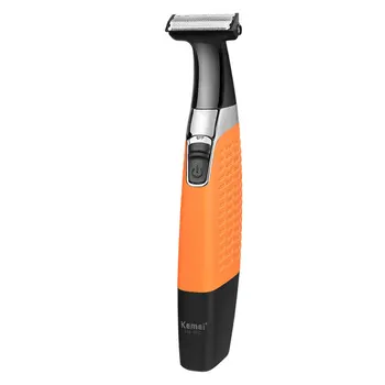

Kemei Electric Shaver Portable Safety Razor Reciprocating Mens Shaving Rechargeable Electric Beard Trimmer Wet-Dry Dual Use