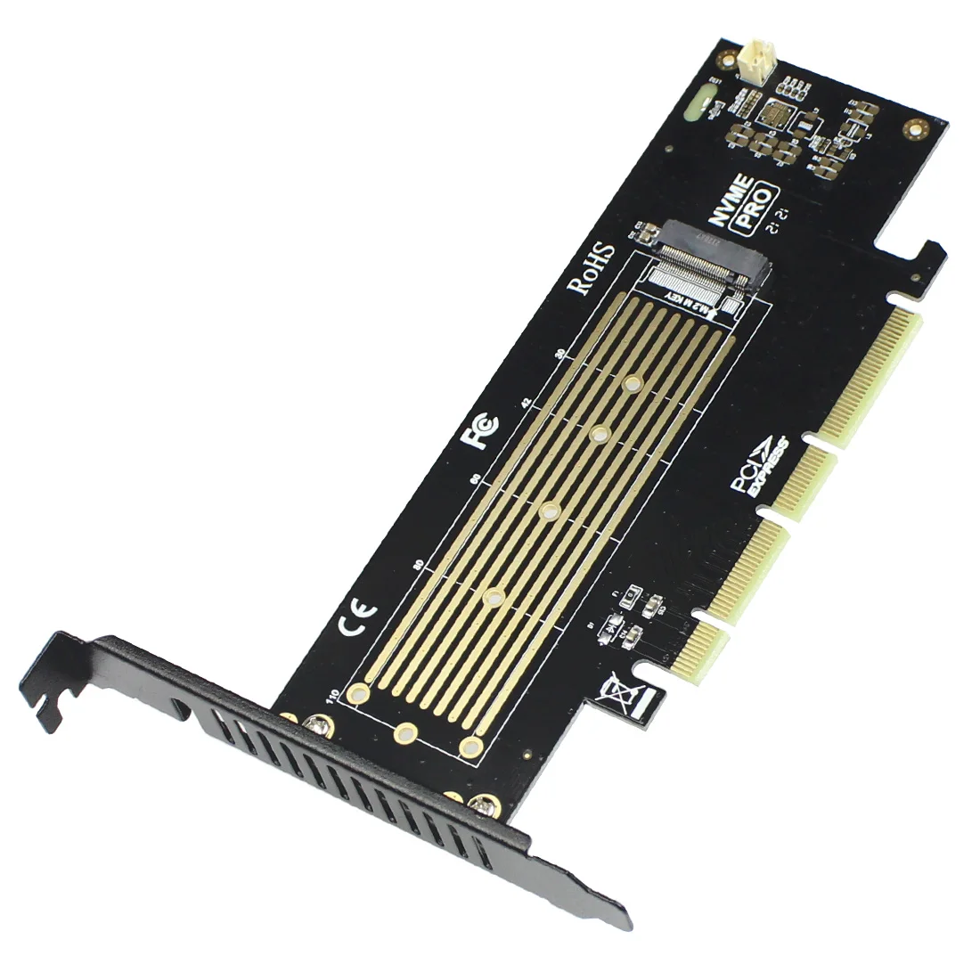 JEYI SK8-NEW Add On Card M.2 for NVMe Adapter to PCIE3.0 GEN3 M.3 Built-in Turbo Fan for 2230-22110 size NVME GEN3 M.3 ssd adapter card m.2 to pcie adapter pcie adapter card m.2 expansion card