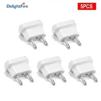 

EU Plug Adaptor Electrical 4.0/4.8mm US to EU Plug Converter Sockets US China Travel Adapter EU AC Outlet Wall Socket Adapter