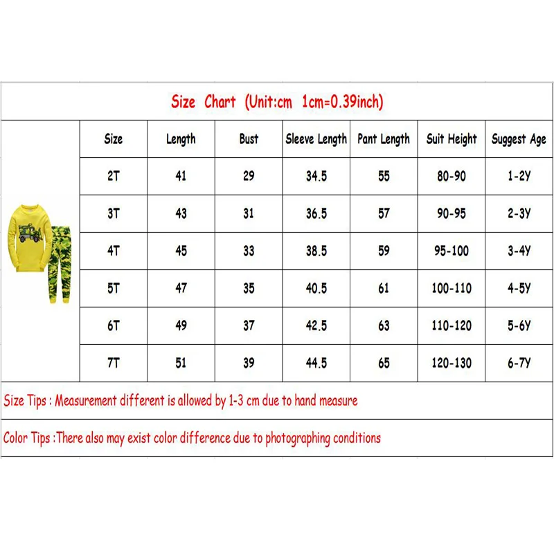 Новые детские пижамные комплекты для маленьких мальчиков, пижамы из хлопка, одежда для сна с принтом грузовика и вырезом лодочкой для малышей