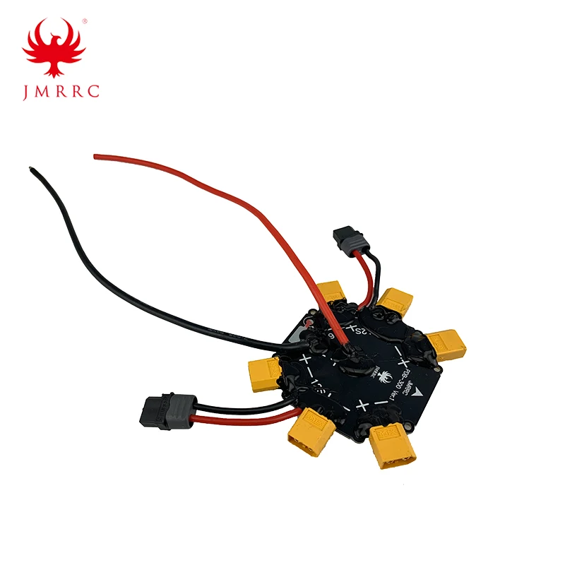 JMRRC плата распределения питания 200A большой ток с XT60 PDB XT90 вилка 6S 12S доска DIY Drone