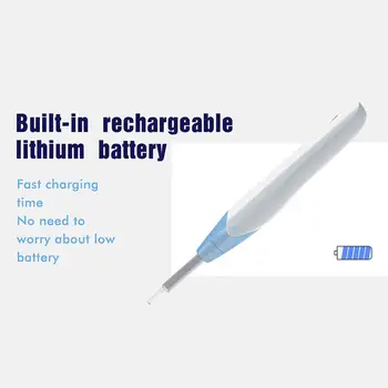 

Ear spoon Ultra-Slim HD Ear Scope Digital Otoscope Camera Earwax Cleaning Tool with 6 LED Lights for iPhone and Android Earpick