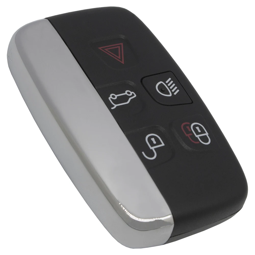 WhatsKey 5 Button Remote Car Key Shell For Land Rover Discovery 4 Sport Evoque Vogue For Range Rover JAGUAR XE XF