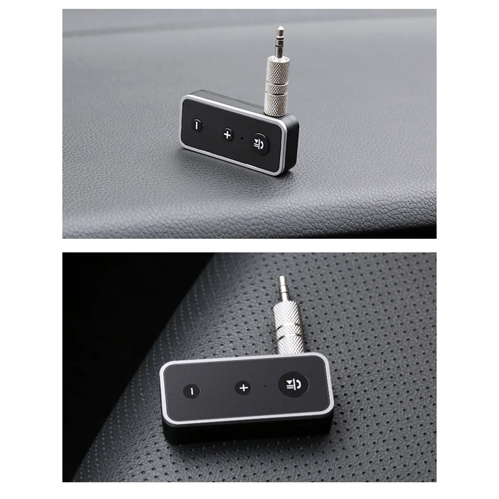 Мини Bluetooth 4,2 аудио приемник Поддержка Hands-free Звонки A2DP Стерео шумоподавление 3,5 мм Aux адаптер
