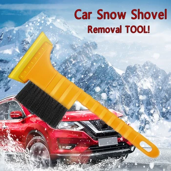 

2 in 1 Car Snow shovel Removal Tools Multi-functional Brush Flexible Auto