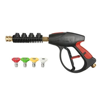 

Washing Home Accessories Cleaning Copper Car Wash Water Jet Tips Lawn Pressure Washer Tool Auto 4000psi Garden Spray Nozzle
