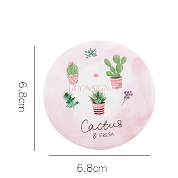 

portable mirror small mirror Fashion small fresh carry-on mirror compact portable makeup mirror cute girl make-up small mirror