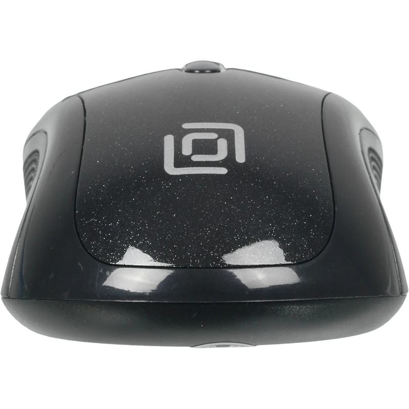 Мышь OKLICK 385M, проводная, USB, черный