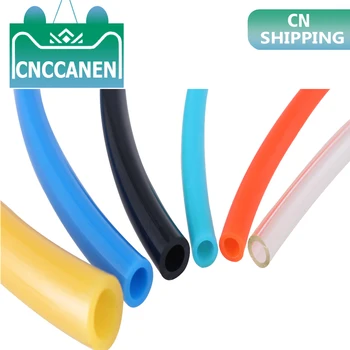 

1 meter Pneumatic pats PU tube 4*2.5 mm 6*4 mm 8*5mm 10*6.5 mm 12*8 14*10mm 16*12mm air pipe Air compressor hose