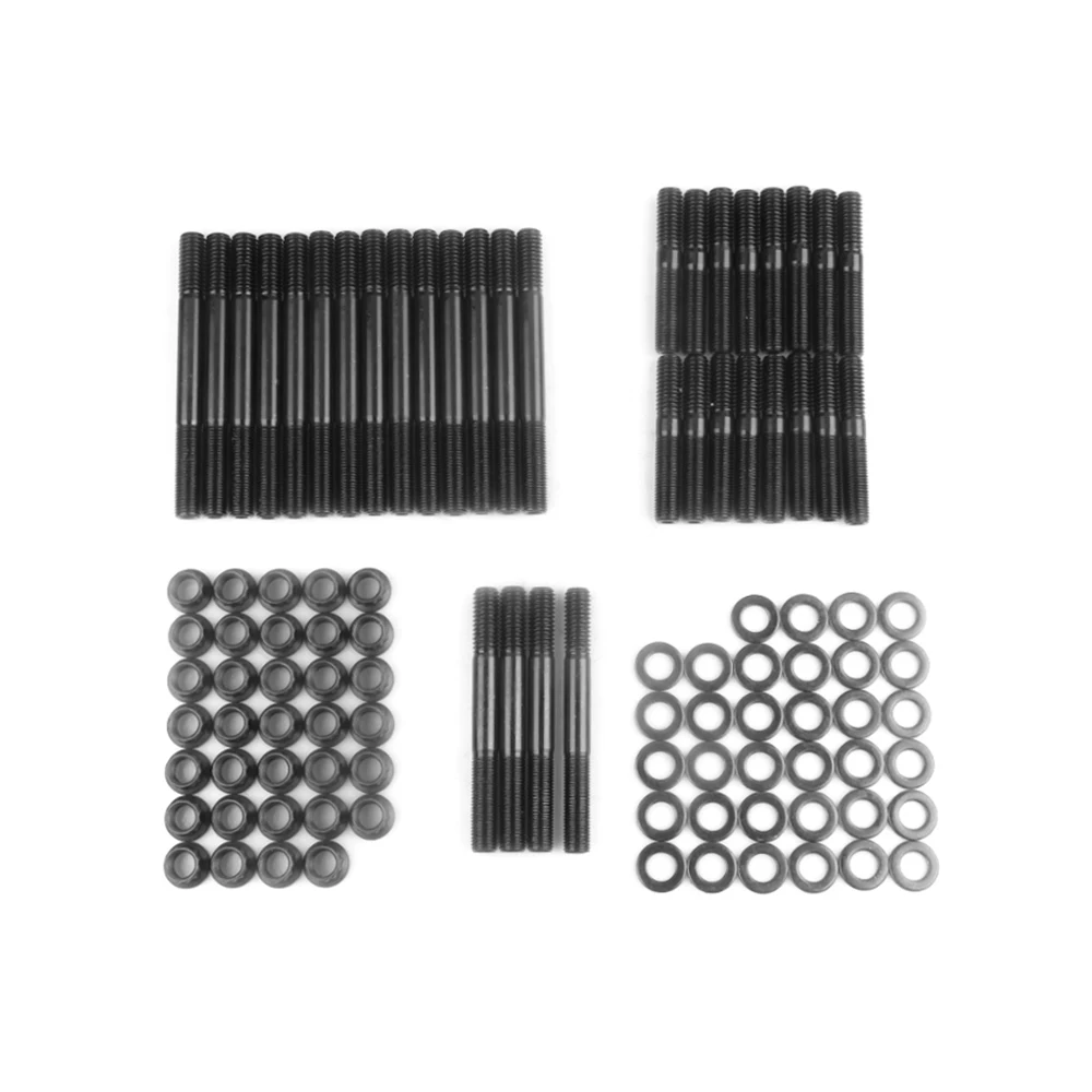 Hot New SBC Head Stud Kit for Alum or Iron Heads SBC Head Studs 1525