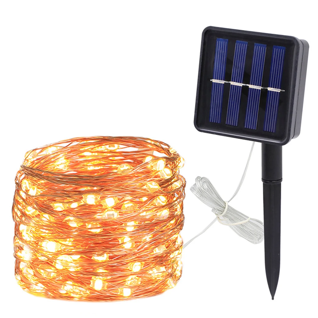 100/200/400 LED Solar Light Outdoor Lamp String Lights For Holiday Christmas Party Waterproof Fairy Garden Garland | Лампы и освещение
