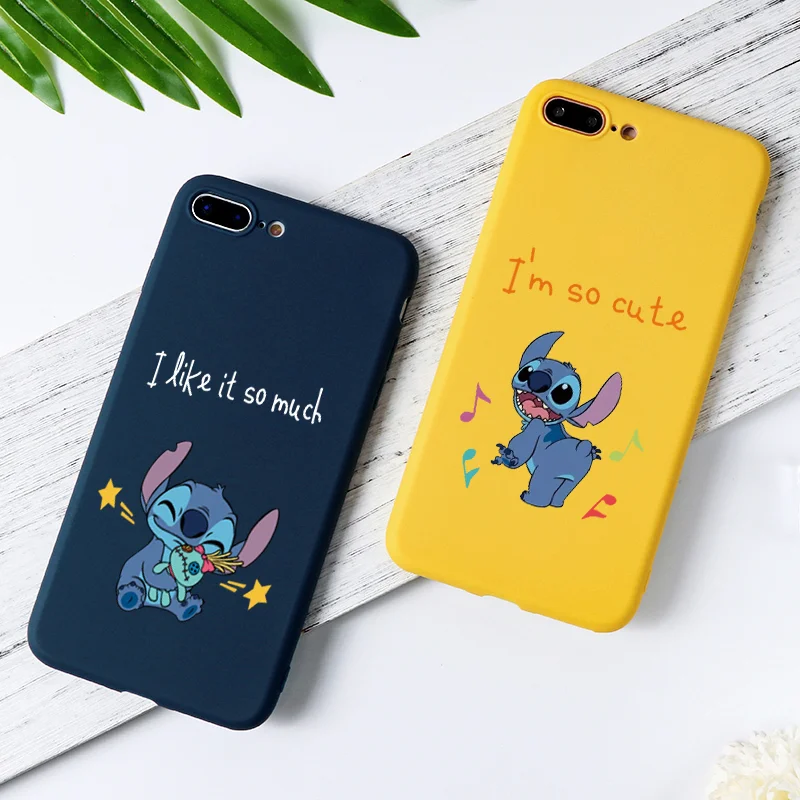 

Cute Cartoon Couple Coque For iPhone XS Max X XR XS X Color Matte Soft Silicone Fundas For iPhone 8Plus 7 6 6S Plus 5 5S SE Case