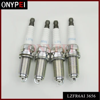 

4pcs/lot Iridium Spark Plug LZFR6AI 3656 For Mitsubishi Eclipse Galant OutLander LZFR6AI-3656