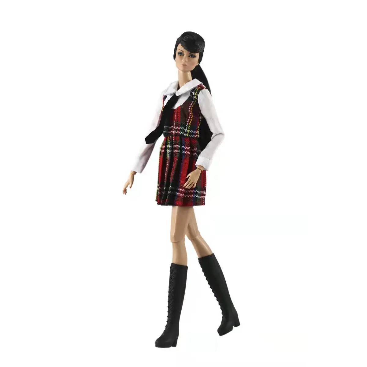 

British Style Fake 2 Pieces 11.5" Doll Clothes For Barbie Dress Outfits Students Costume 1/6 BJD Accessories Kids & Baby DIY Toy