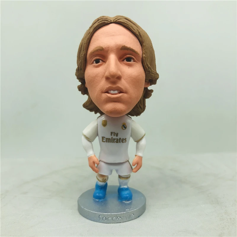 Кукла для игры в футбол высота 2 55 дюйма Высота 6 5 см L. Фигурка Modric белая 2020|star