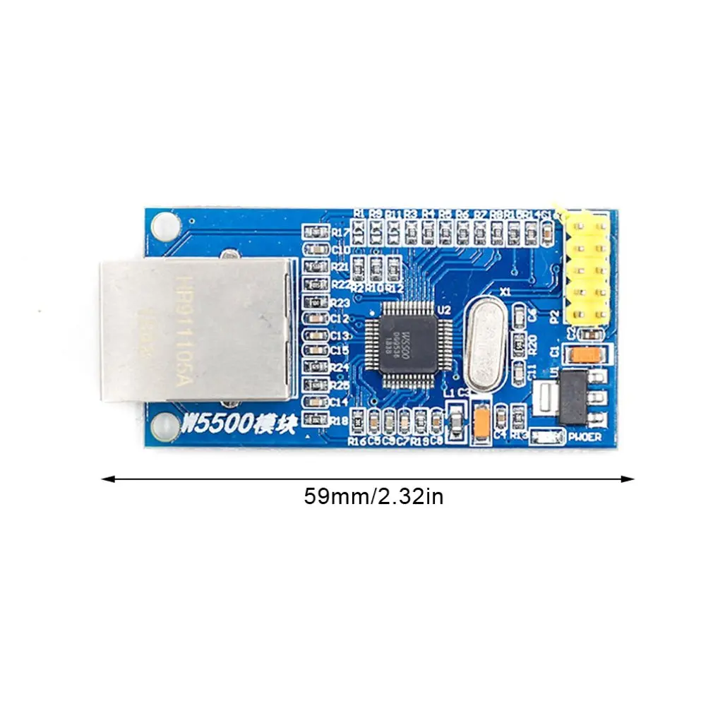 W5500 сетевой модуль Ethernet аппаратный TCP/IP 51/STM32 микроконтроллер программа модули Ethernet