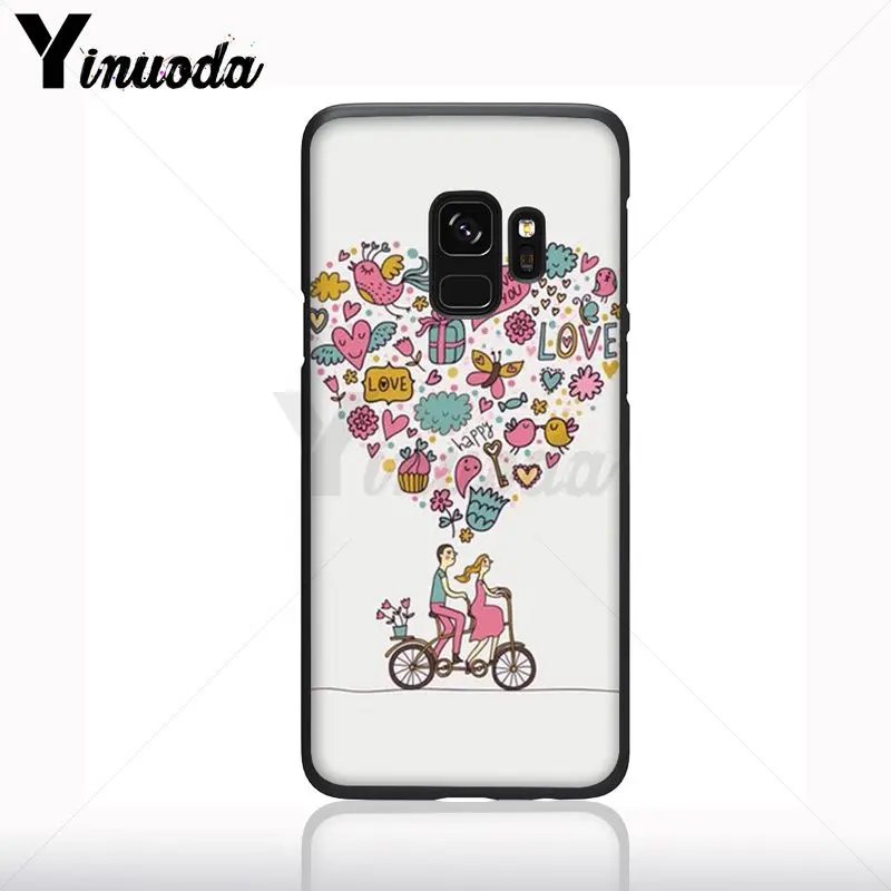 Hidup Ini Menyukai Naik Sepeda Sepeda Anjing Hitam Cell Phone Case untuk Samsung Galaxy S10plus S9 S8plus S10e A50 A70 a10 Ponsel