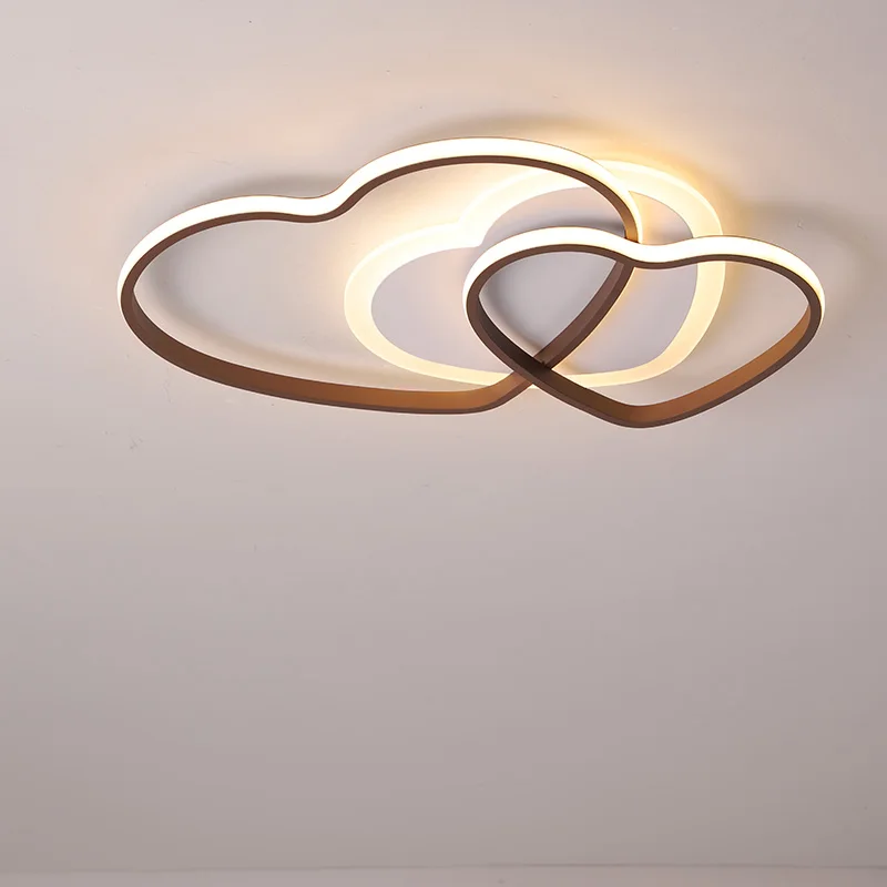 New aluminum alloy modern led ceiling chandelier for children bedroom lamp balcony study home warm chandelier 110V 260V 1