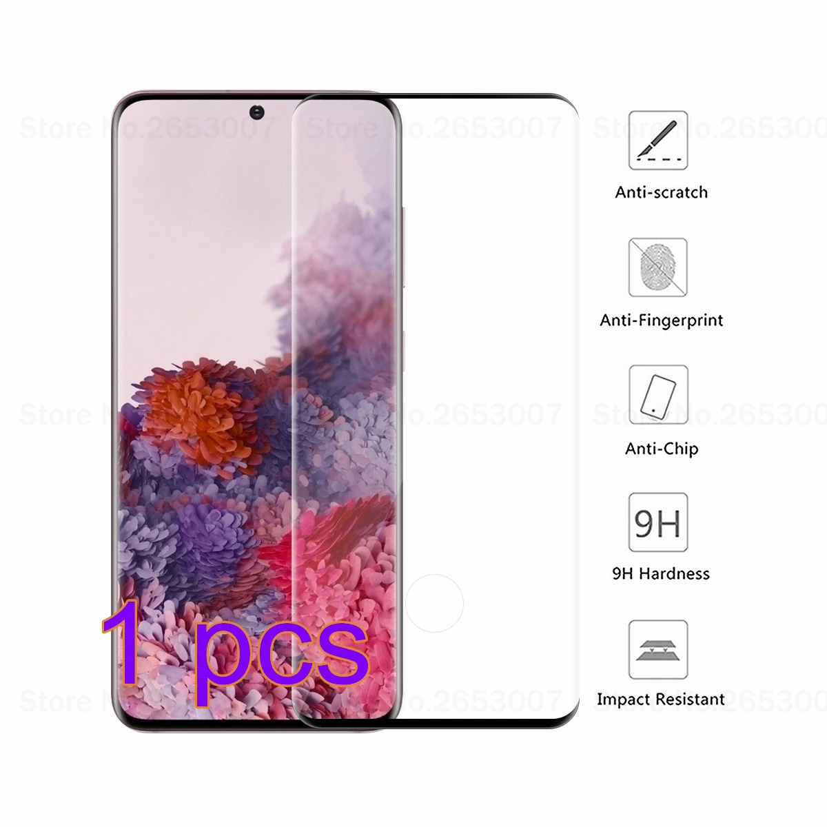 EKDME закаленное Стекло для samsung Galaxy S10 плюс S10E S9 S8 Plus Note 8 9 S7 край S6 3D Круглый с