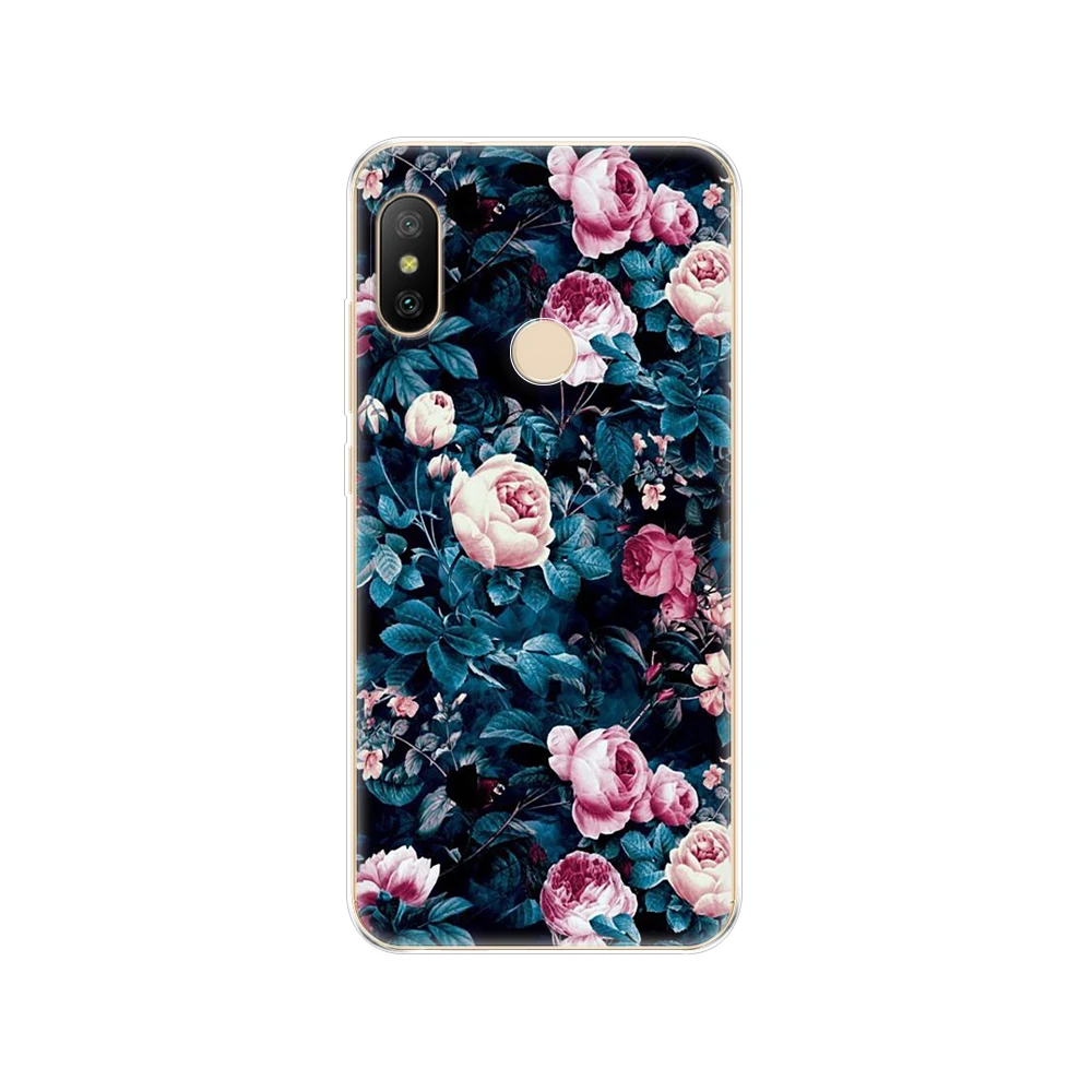 silicon case For xiaomi MI A2 LITE Case Full Protection Soft tpu Back Cover Phone Cases For Xiomi MI A2 LITE bumper Coque 