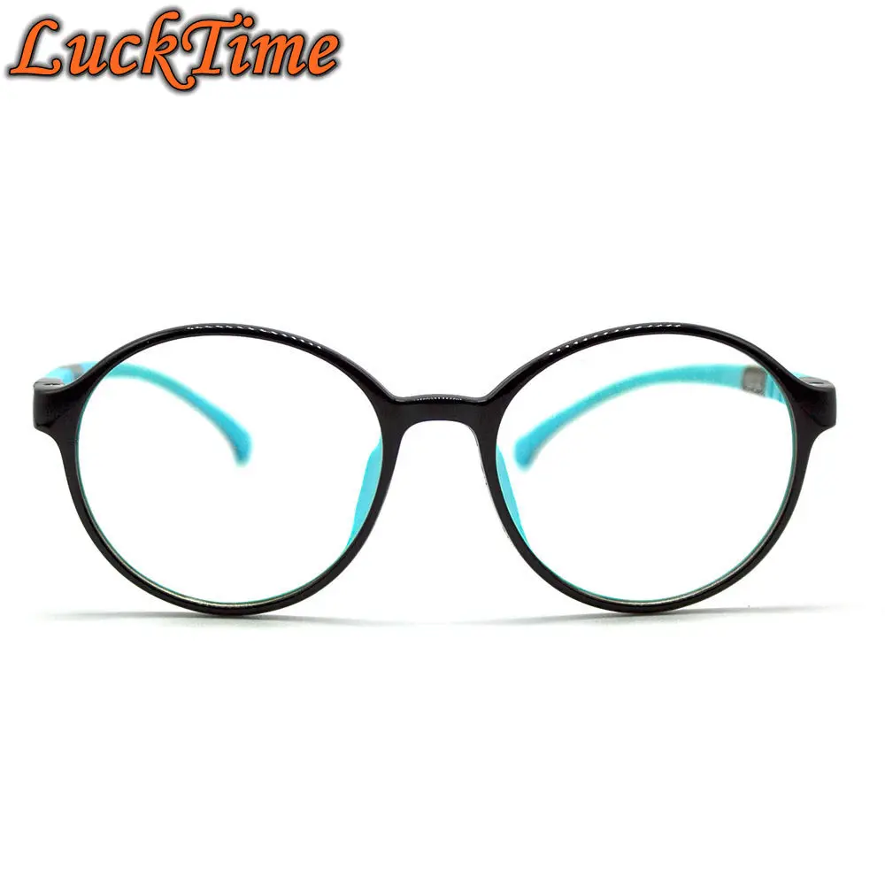 

LuckTime Anti Blu ray Kids Glasses Frame Soft Silicone Baby Myopia Glasses Kids Eye frame Lucky Time Prescription Glasses #2o4o