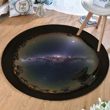 Ковры для гостиной, круглый ковер, коврик для пола с изображением планеты, рождественские подарки для детской комнаты, ковер для молитвы, медведь из зверотопа
