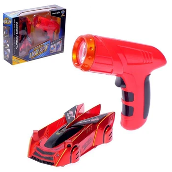 

Racer anti-gravity car, laser control, battery, ride on walls