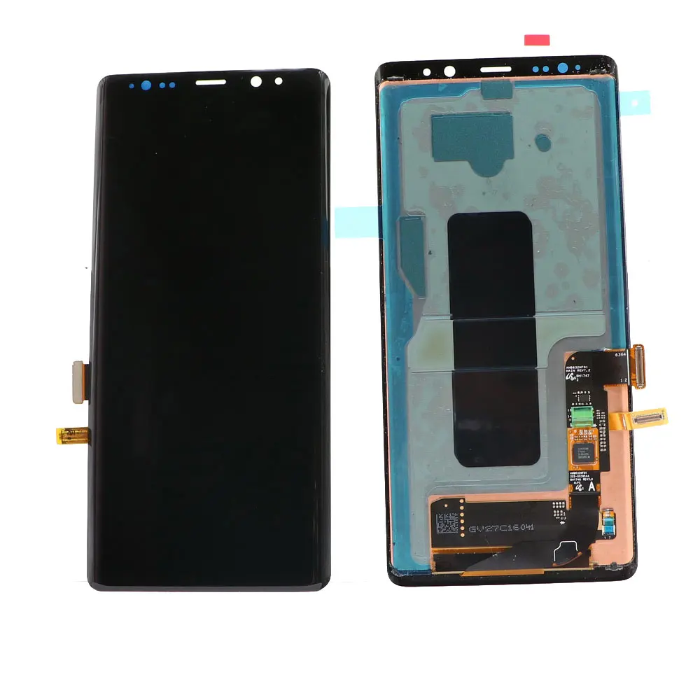 6,3 ''ЖК-дисплей для SAMSUNG Galaxy Note8 N950 N950F ЖК-дисплей сенсорный экран запасные части с черными пикселями
