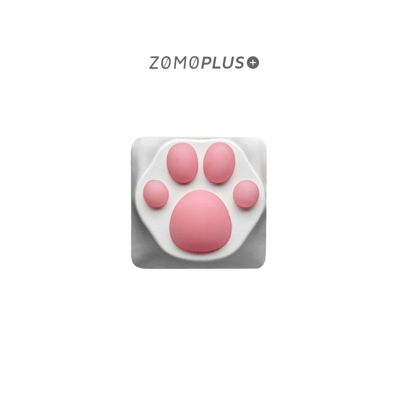 Zomo Além Disso Keycap Mecânica Abs e Silicone Gato Macio e Bonito - Imagem 4