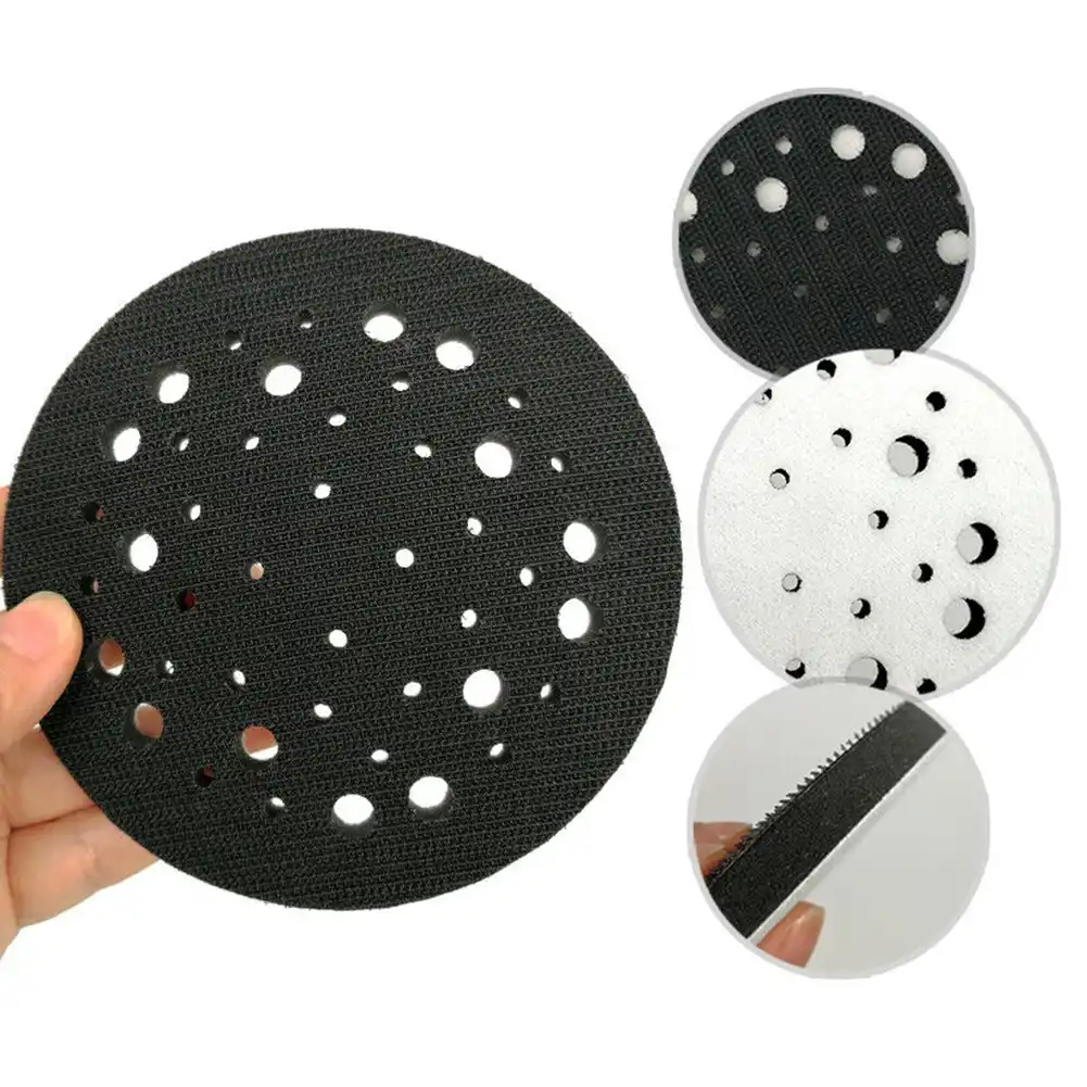 5inch 125mm Soft Foam Interface Pad 44 Hole For Sander Polishing & Grinding 