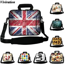 Сумка-мессенджер для ноутбука с принтом флага Великобритании 12 12,2 12,1 11,6 10,1 дюймов, неопреновый чехол для ноутбука 10,2 9,7 10 10,5 10, чехлы для планшетов